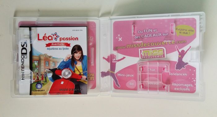 Boite jeux DS - Léa passion Aventures Mystères au lycée - photo numéro 3