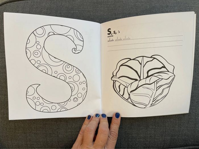 Abécédaire à colorier - Éditions grenouilles - photo numéro 4