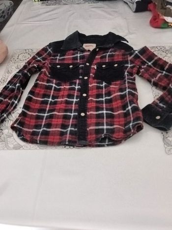 Chemise velours manche longue levis
