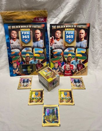 Kit Panini stickers Foot FIFA 365 10 ANS 2025 neuf scellé