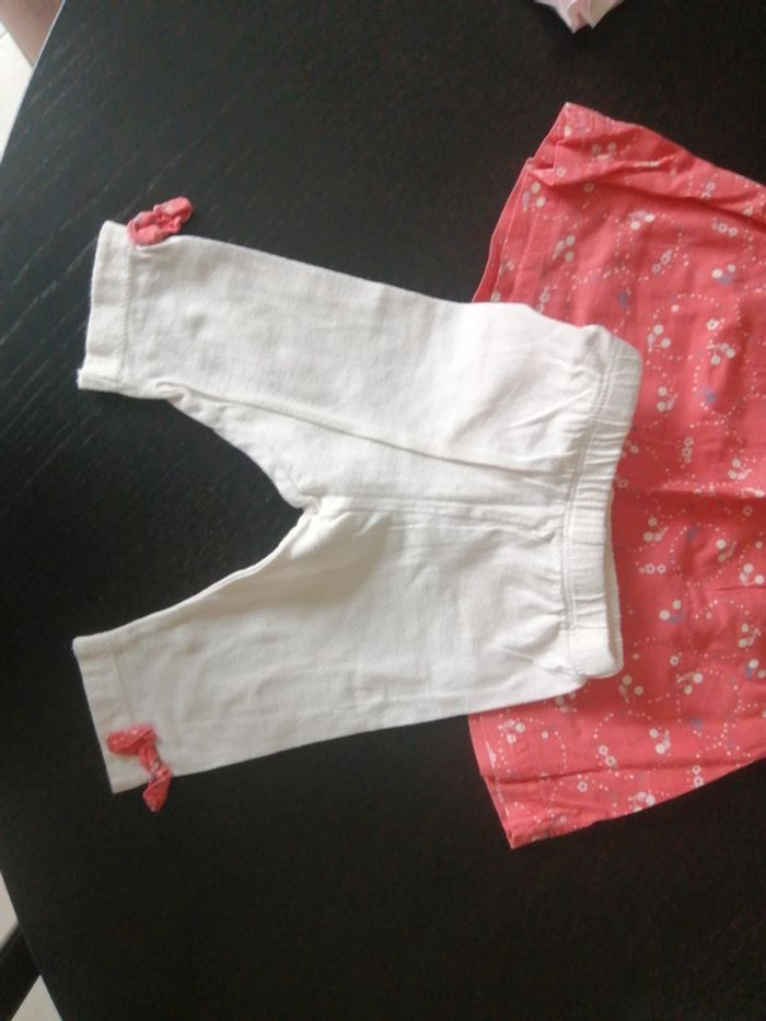 Ensemble Tunique et Pantacourt Petit Kimbaloo 3 mois - photo numéro 3