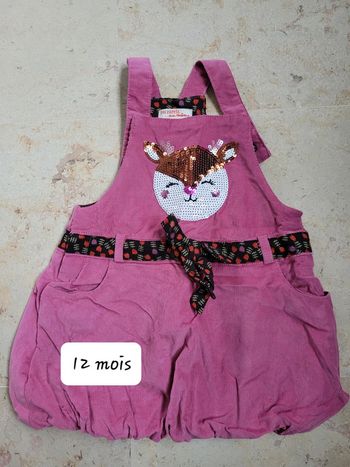 Robe neuve velours (12 mois)