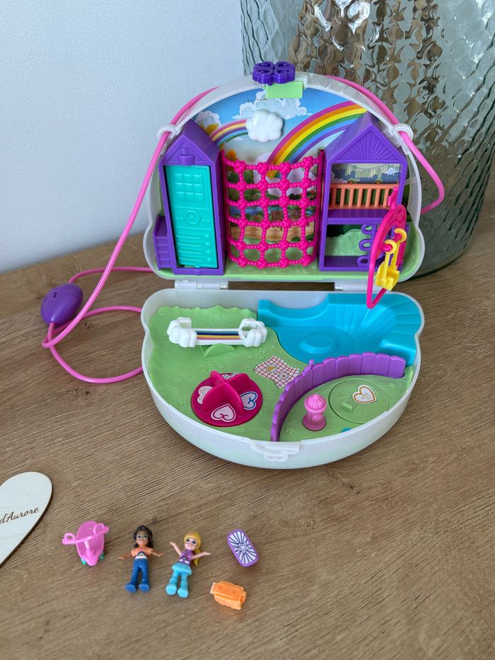 Sac nuage arc en ciel coffret Polly Pocket - photo numéro 5