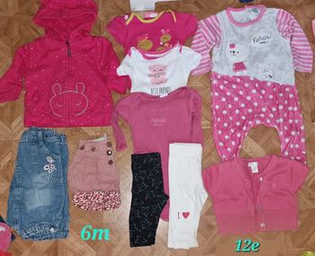 Lot vêtements 6mois