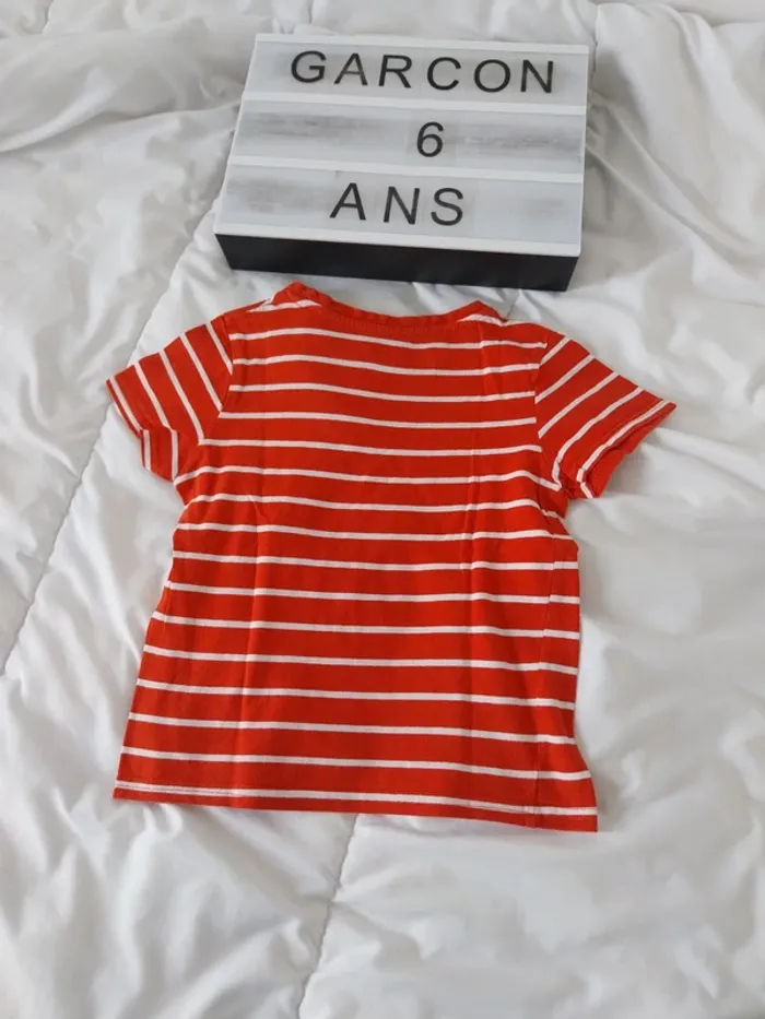 Tee-shirt manche courte garçon 6 ans Kiabi - photo numéro 2