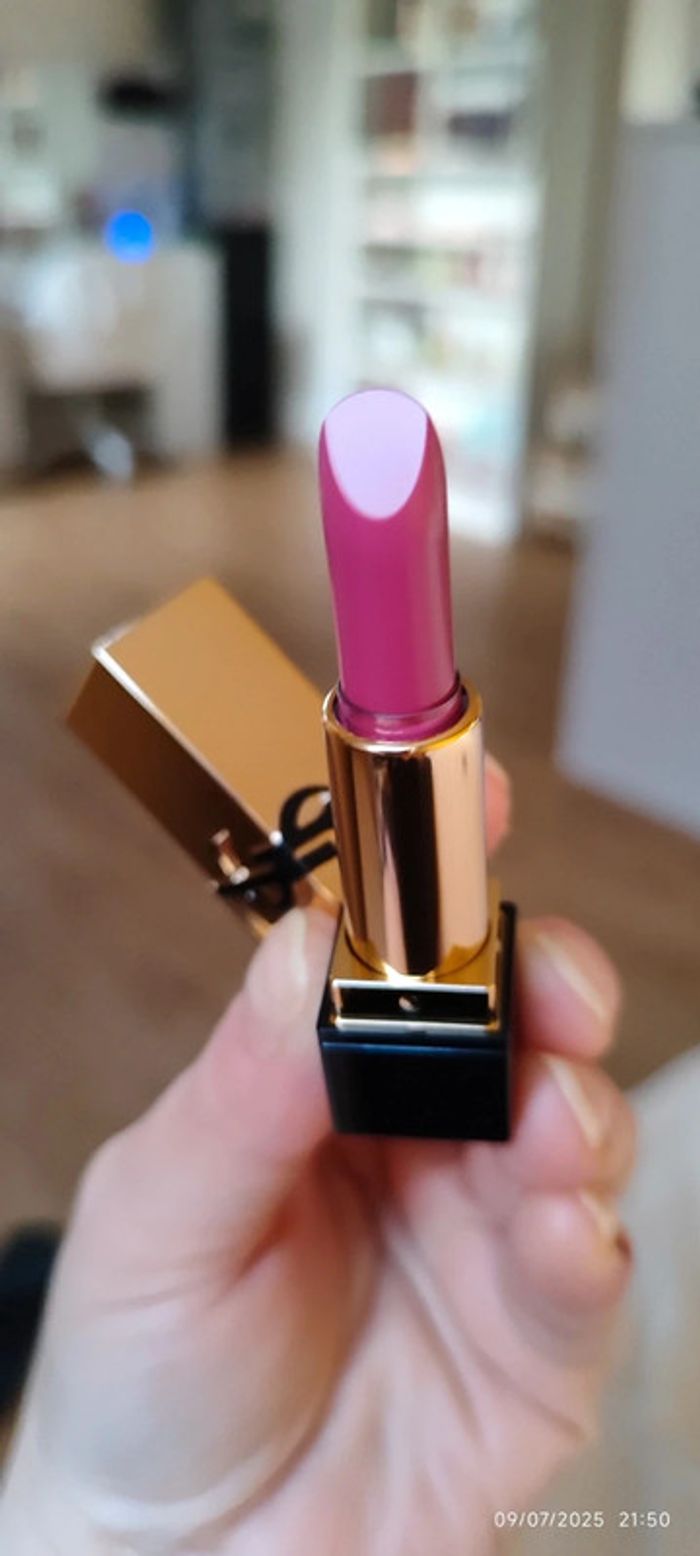 Yves Saint Laurent Rouge à lèvres Rouge Pure Couture Petit Modèle Teinte Pink Muse - photo numéro 6