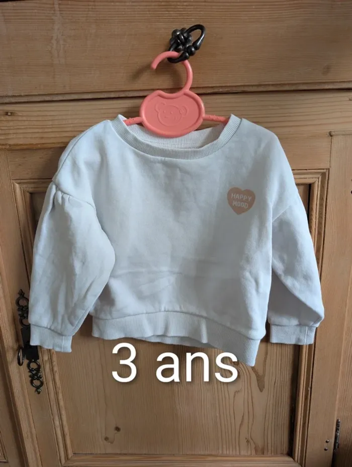 Pull sweat 3 ans