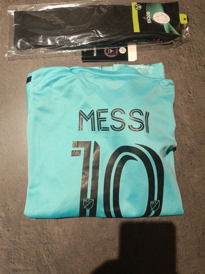 Tenue football Léo Messi Inter Miami bleu t.26 - photo numéro 4