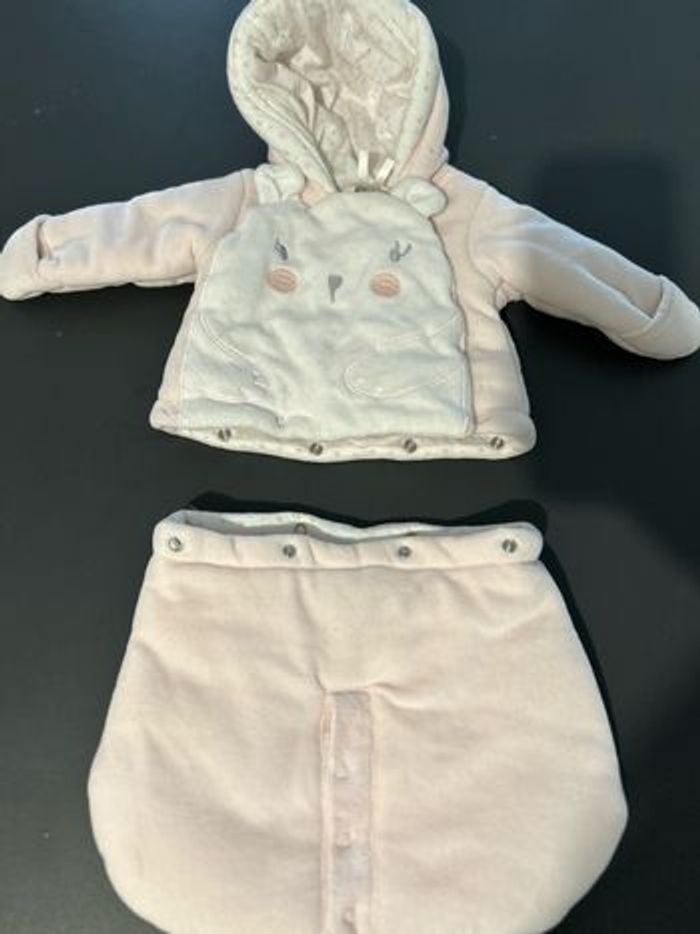 Combinaison molletonnée 0-3 mois - photo numéro 2