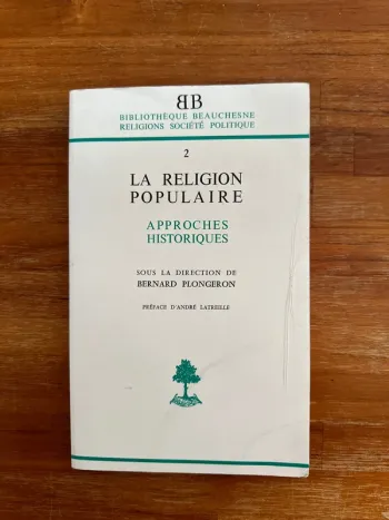 Livre la religion populaire, approche historique
