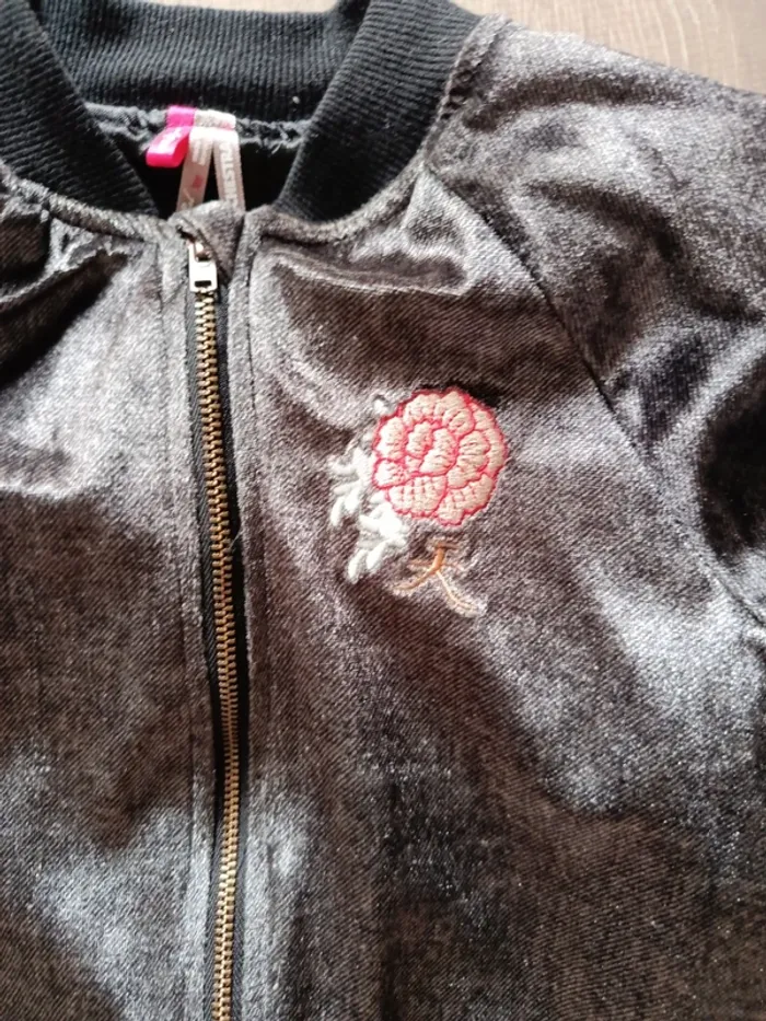 Blouson Teddy taille 8 ans - photo numéro 2