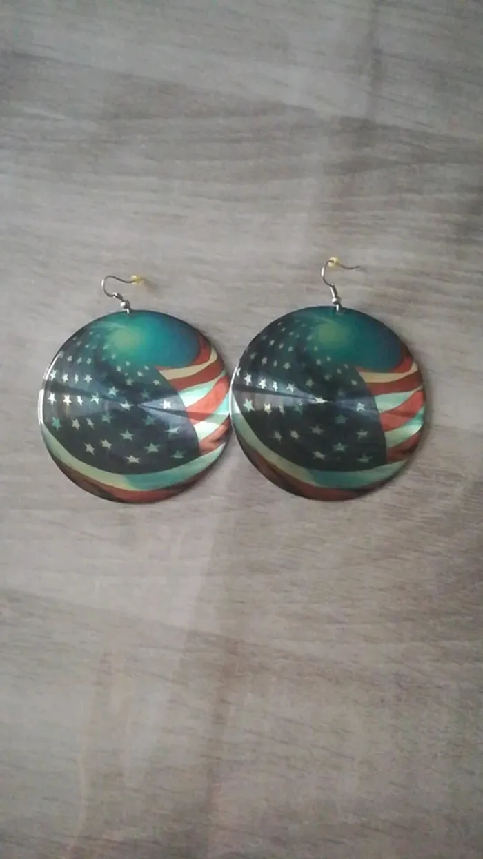 Boucles d'oreilles USA - photo numéro 13