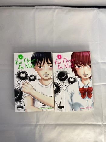 Lot de 2 mangas les fleurs du mal