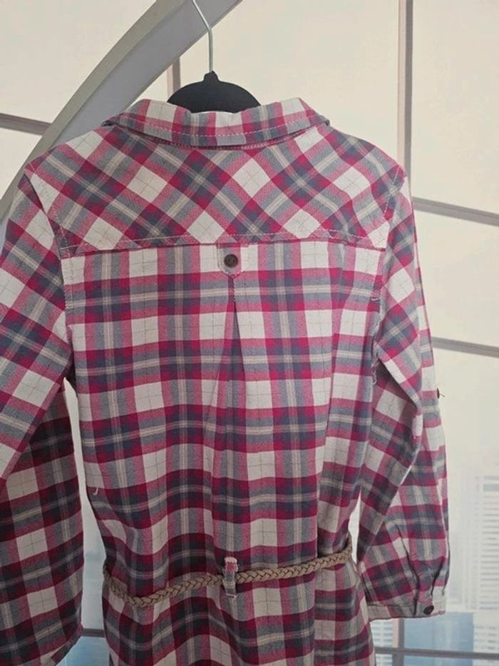 Robe à carreaux okaidi taille 5 ans / 110 cm - photo numéro 7