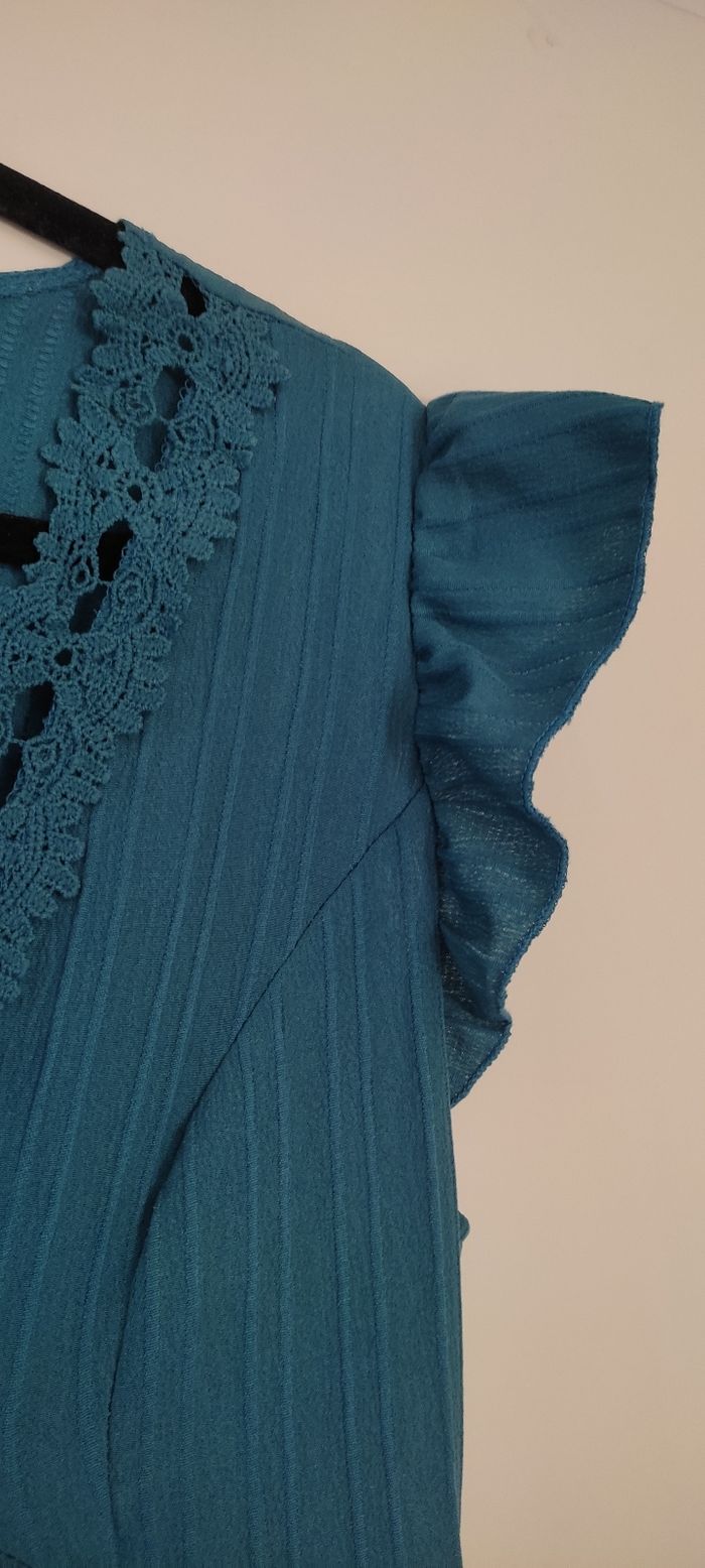 Robe bleue T. L 40/42 - photo numéro 3