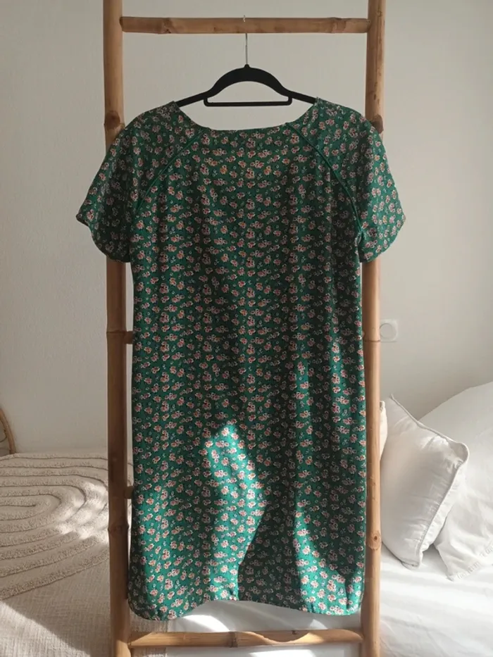 Robe fleurie Promod taille M - photo numéro 5
