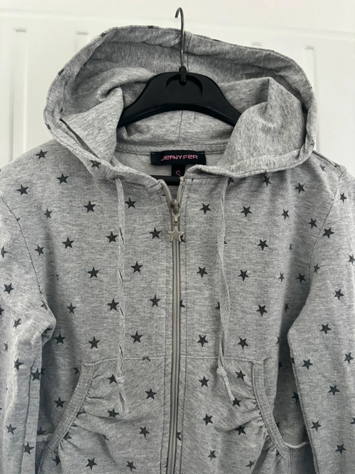 Sweat-shirt capuche fille cintré Jennyfer S - photo numéro 5