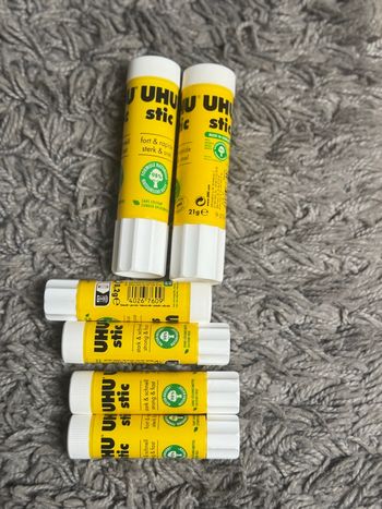 Lot de tubes de colles UHU 