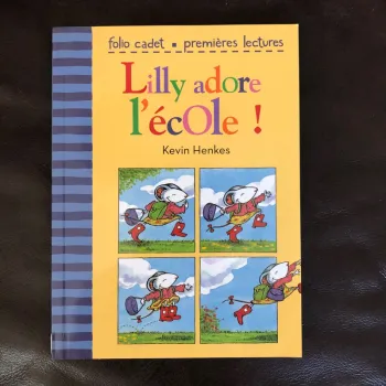 Livre Lilly adore l’école
