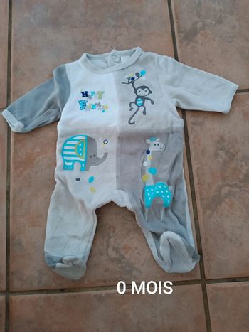 Pyjama garçon 0 MOIS