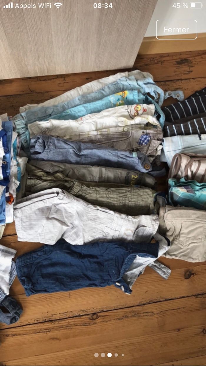 Lot 69 vêtements 3 mois été - photo numéro 3
