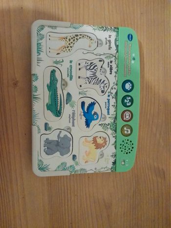 mon premier puzzle interactif des animaux vtech très bon état