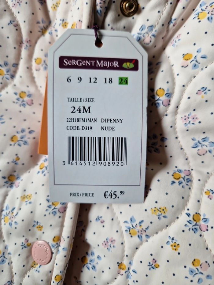 Magnifique doudoune chaude neuve avec étiquette 24 mois - photo numéro 2