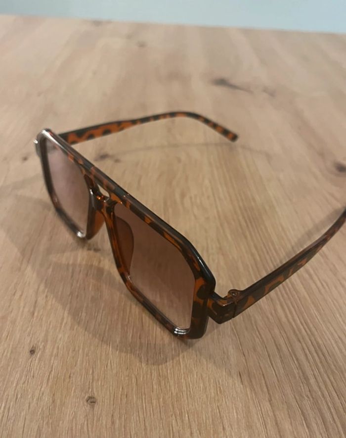 Lunettes de soleil marrons femmes vintages neuves - photo numéro 5