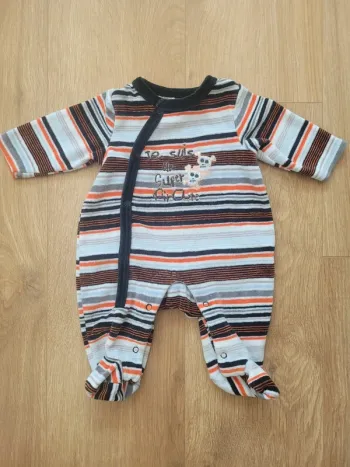 Pyjama velours Orchestra 1 mois