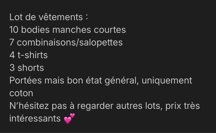 Lot vêtements été bébé 3 mois - photo numéro 6