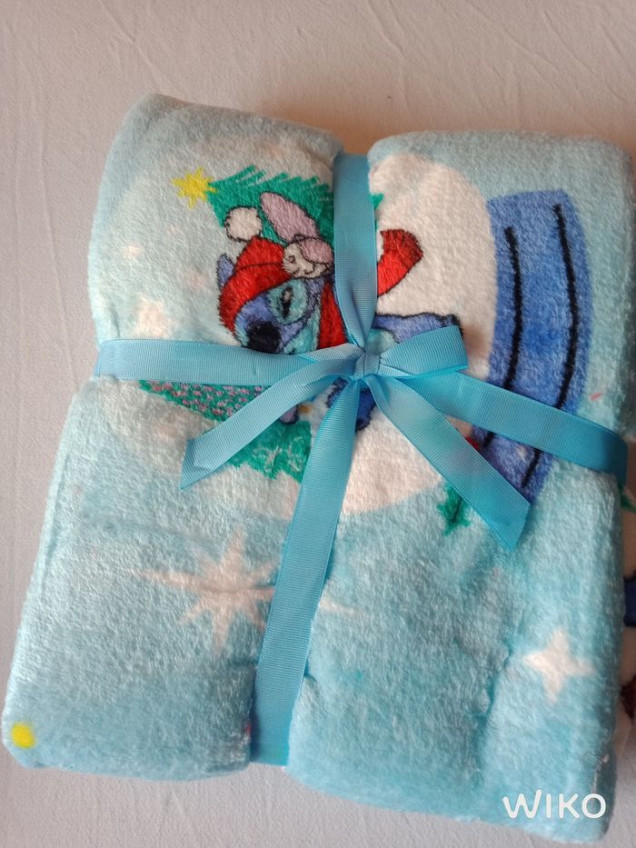 Couverture plaid polaire Stitch - photo numéro 6