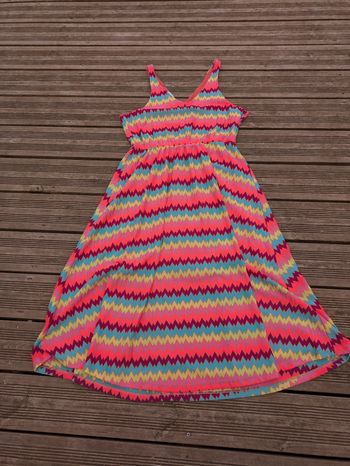 Robe multicolore