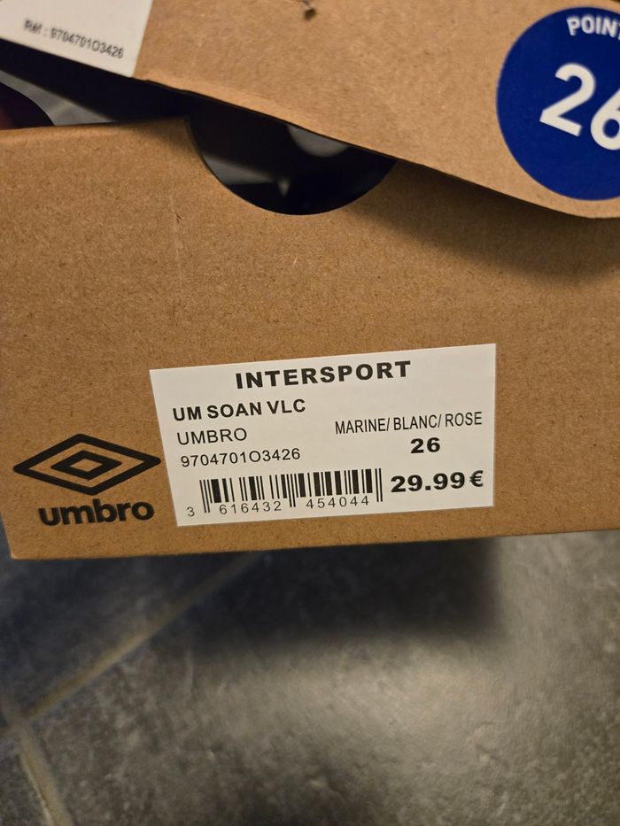 Baskets umbro fille T26 - photo numéro 3