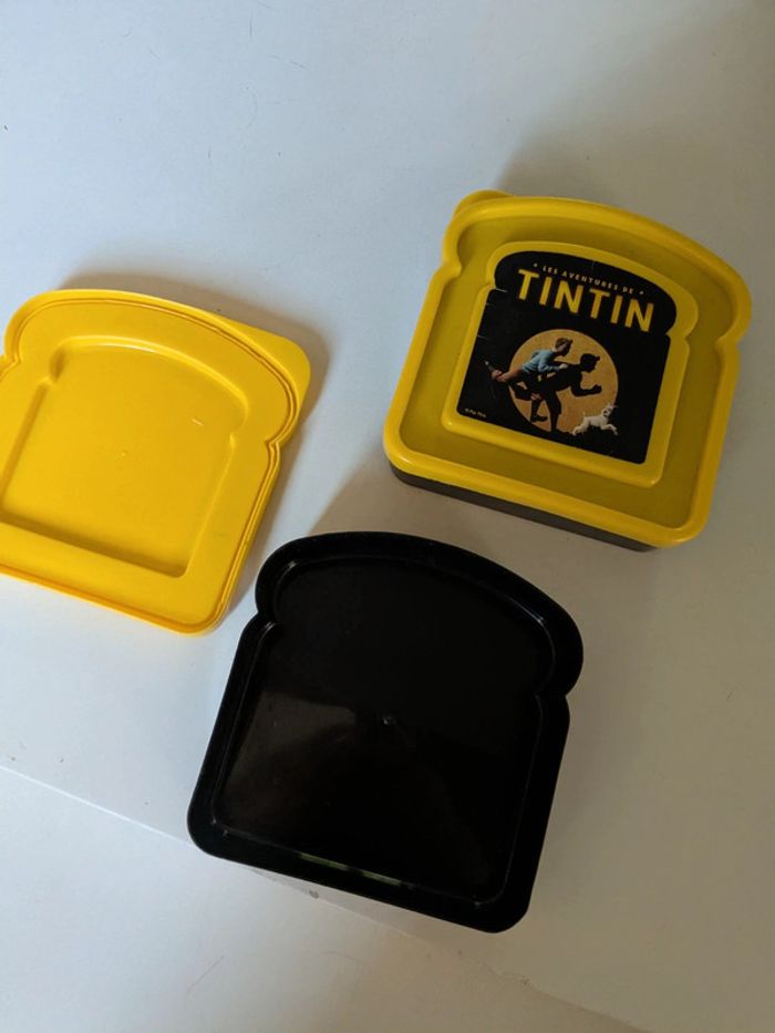 2 boîtes à lunch tintin - photo numéro 2