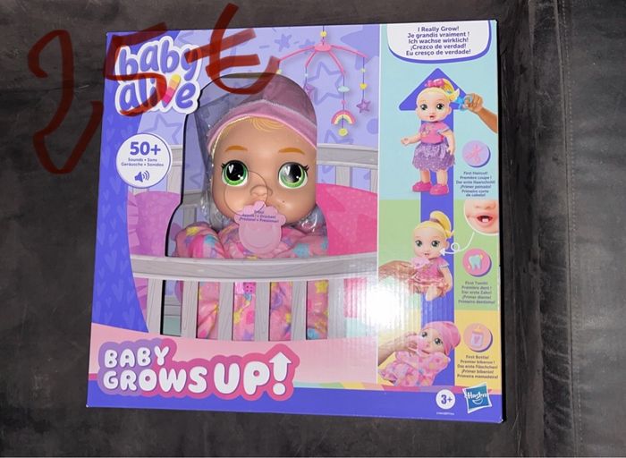 Poupée qui grandit avec l’enfants