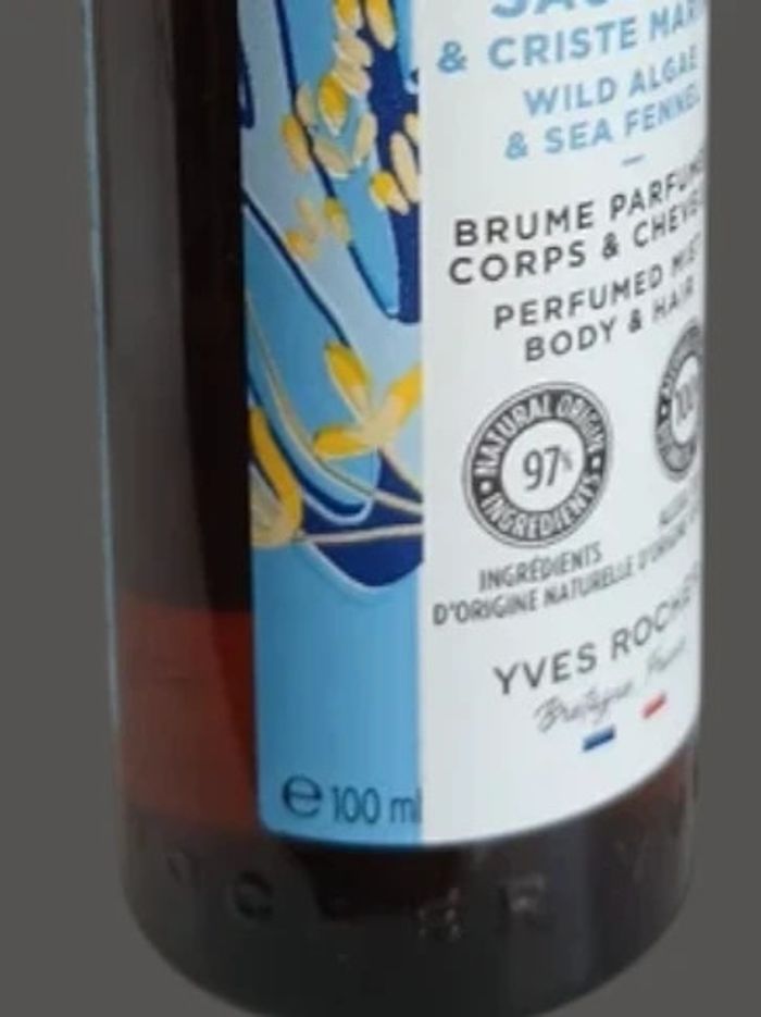Brume Parfumée & son Bain Douche Algue Sauvage & Criste Marine - photo numéro 6