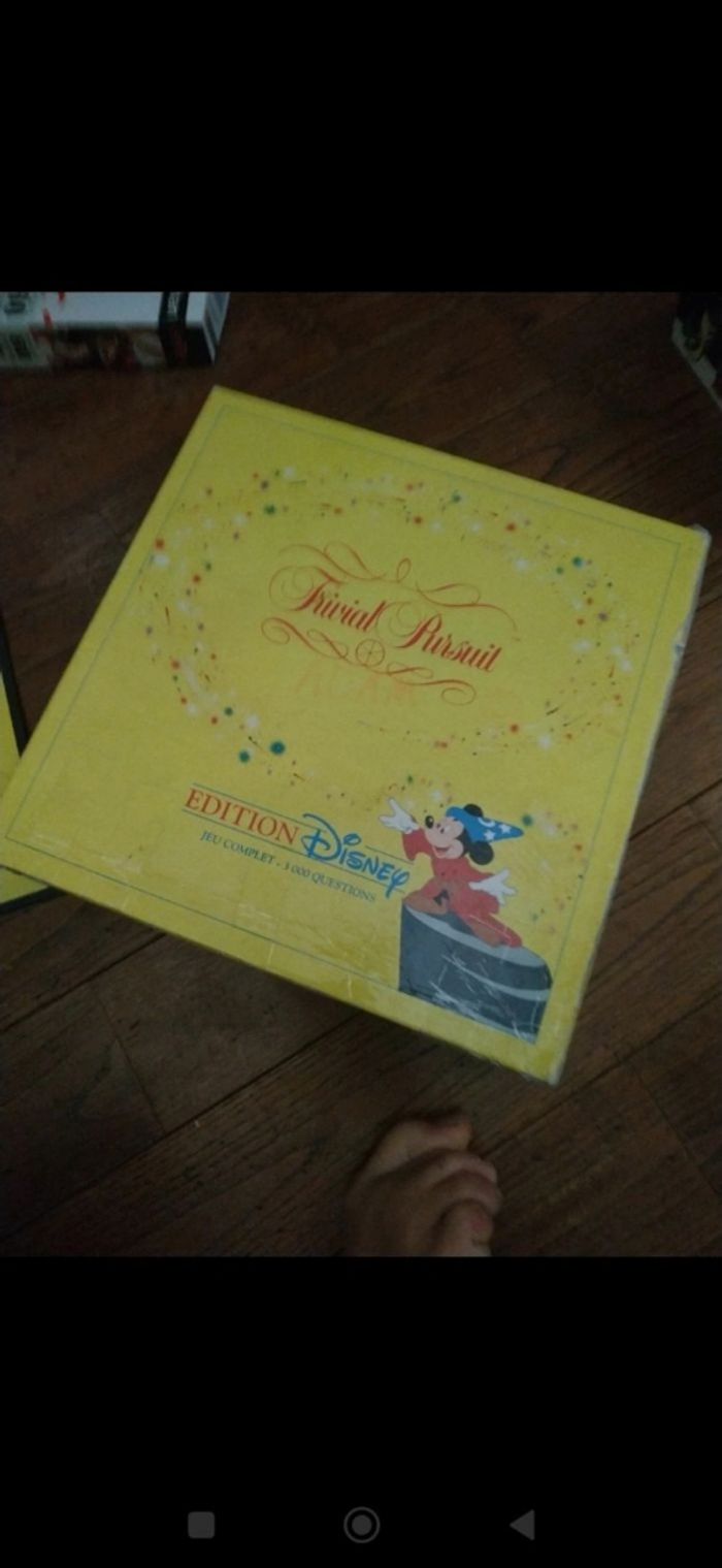 Trivial poursuite rare collection Mickey disneyland