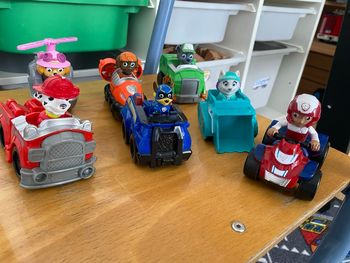 🚗 Lot 7 véhicules Pat’Patrouille + figurines
