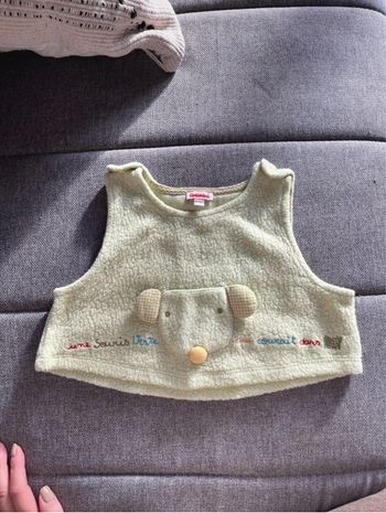 Pull sans manches Catimini 6/9mois