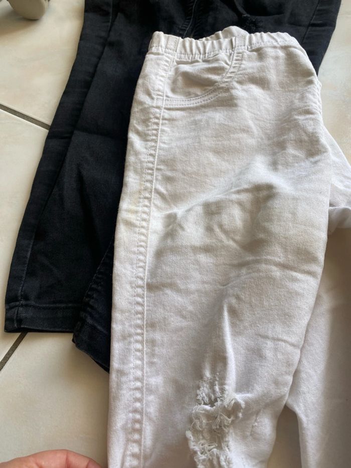 Lot de trois pantalons, Calzedonia, taille 34 - photo numéro 4