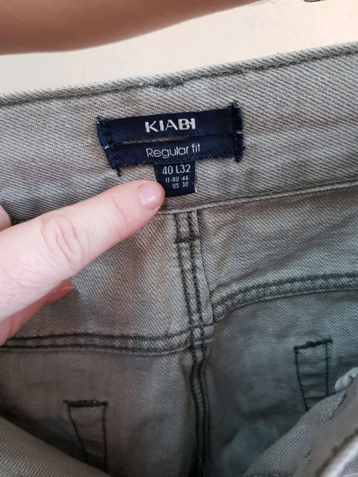 Pantalon regular fit kiabi - photo numéro 2