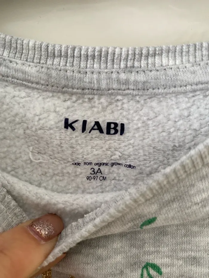 Robe pull / Sweat kiabi 3 ans - photo numéro 3