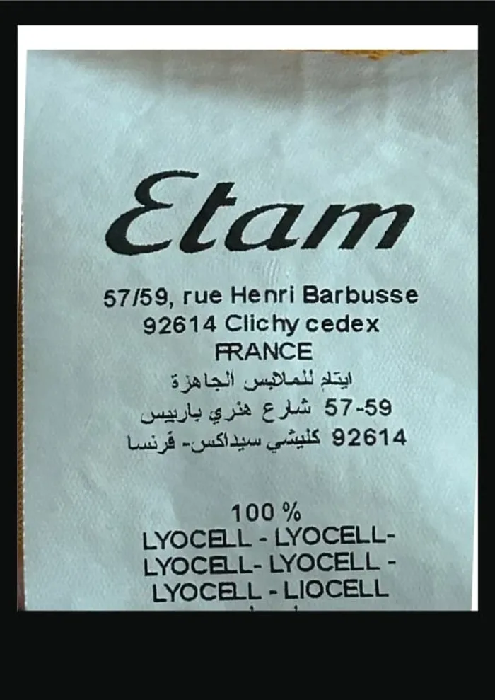 Chemise Etam taille 38 - photo numéro 5