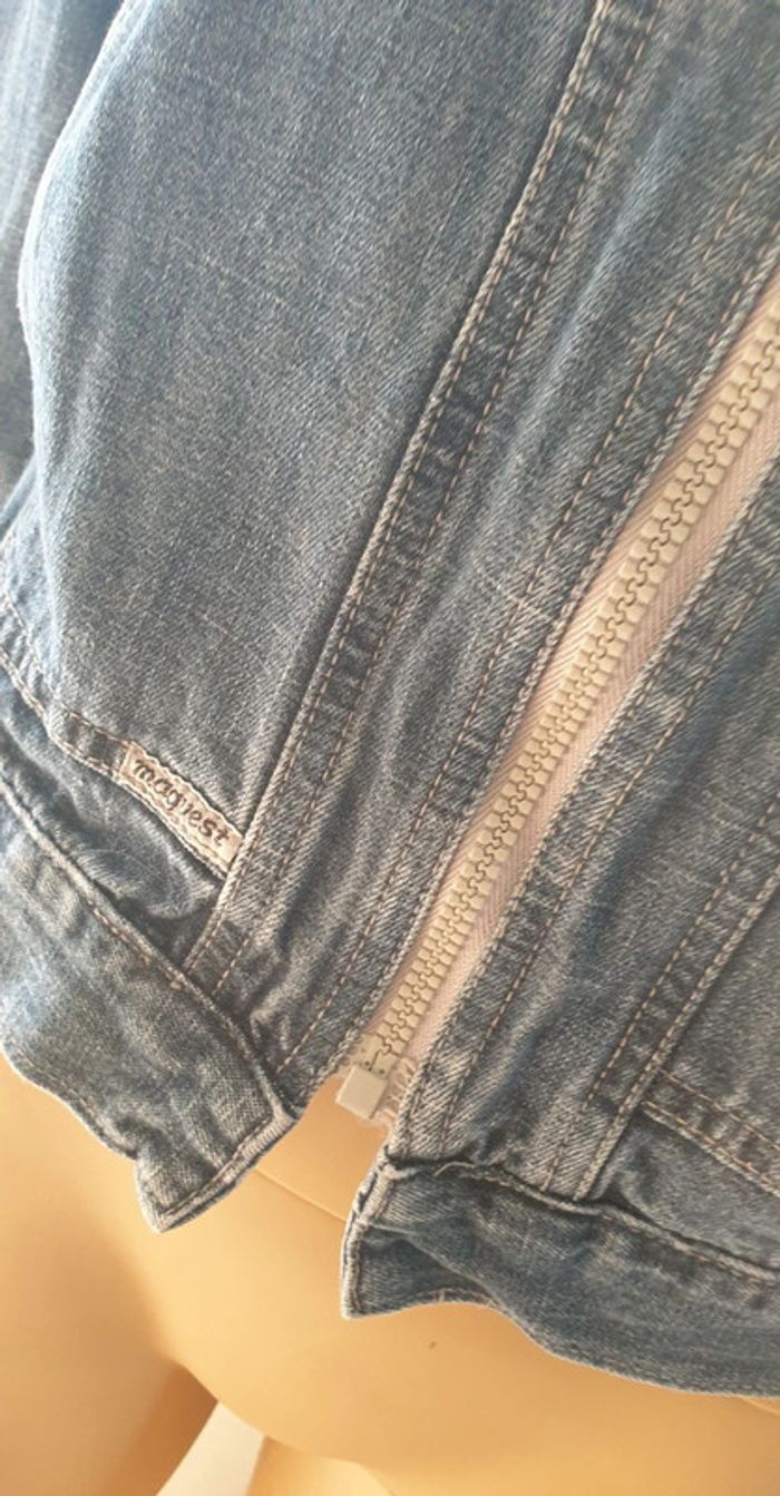 💜 Veste en jean taille S 36 #emyfleury_36femme - photo numéro 2