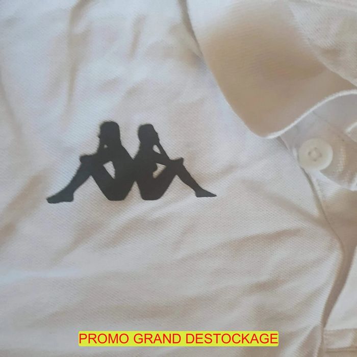 Magnifique Polo Kappa Blanc - photo numéro 2