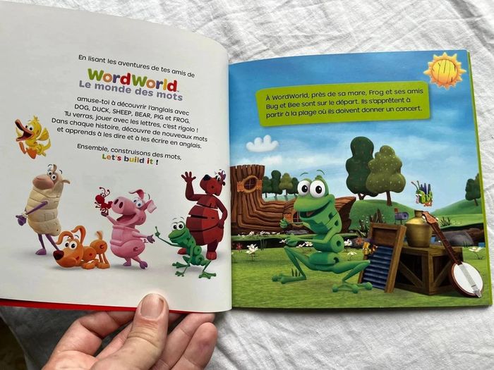 word World le mondes mots l’avion de Frog - photo numéro 3