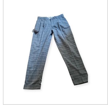 🌸 Pantalon slim en poly-viscose à carreaux🌸