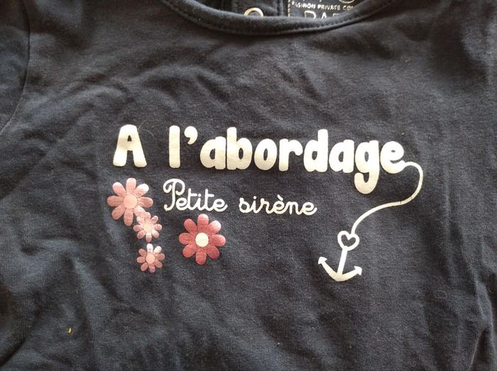 T-shirt manches longues bébé 24 mois - photo numéro 2