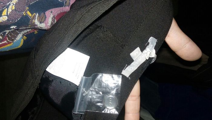 Pantalon noir la redoute 40 neuf - photo numéro 2