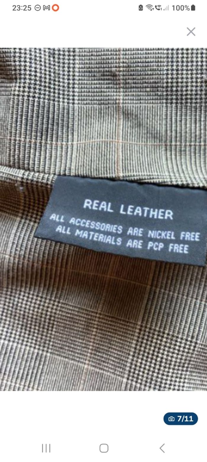 Veste véritable  cuir - photo numéro 5
